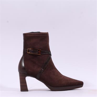 Hispanitas Bangkok High Heel Straps Boot - Espresso